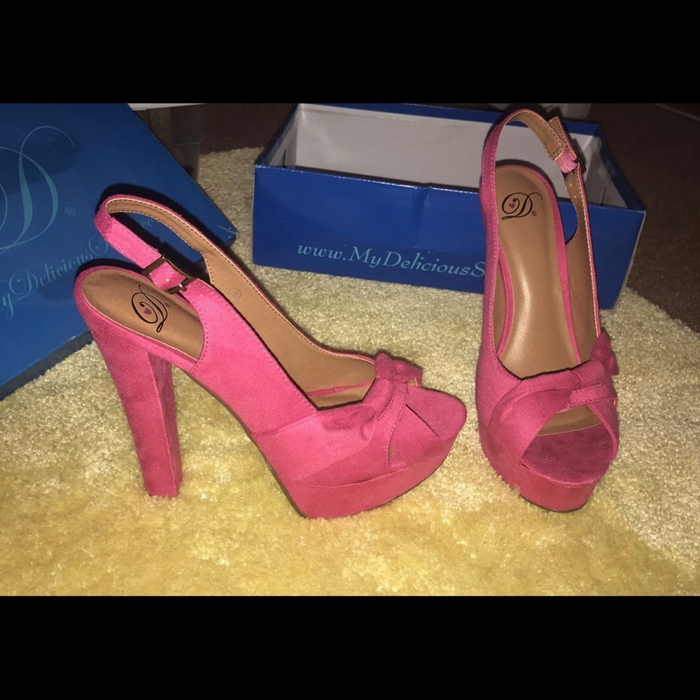 Fushia Heels